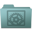 System Preferences Folder Willow icon